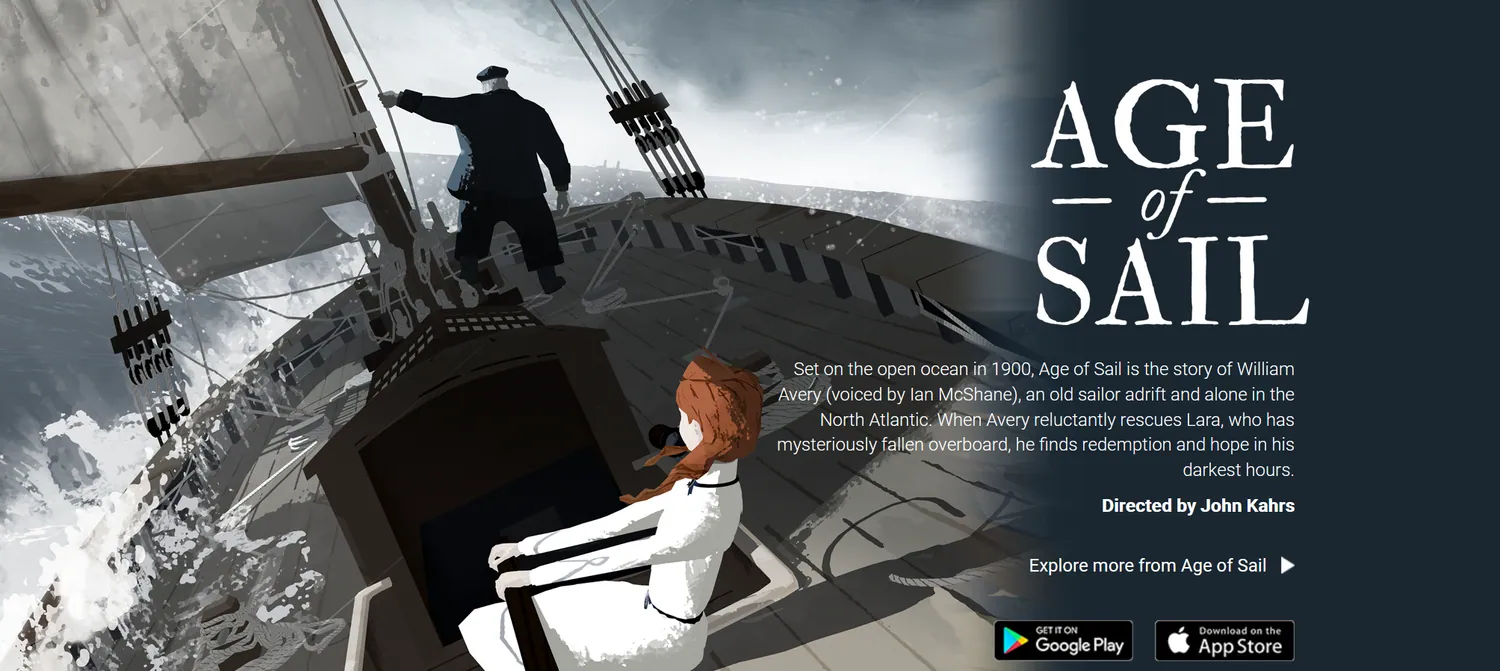 Age of Sail: real-time animation by Evil Eye Pictures