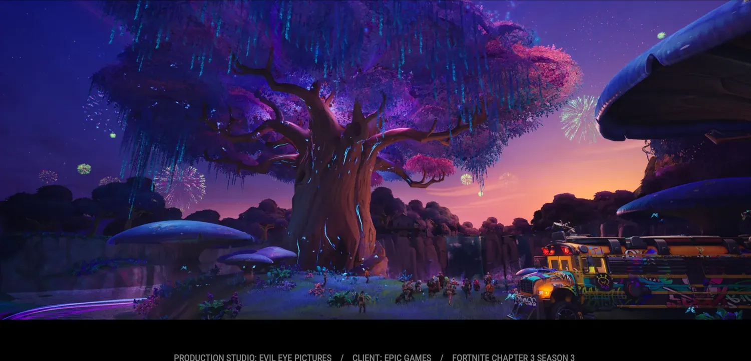 Chapter 3 Season 3: Vibin': real-time animation by Evil Eye Pictures