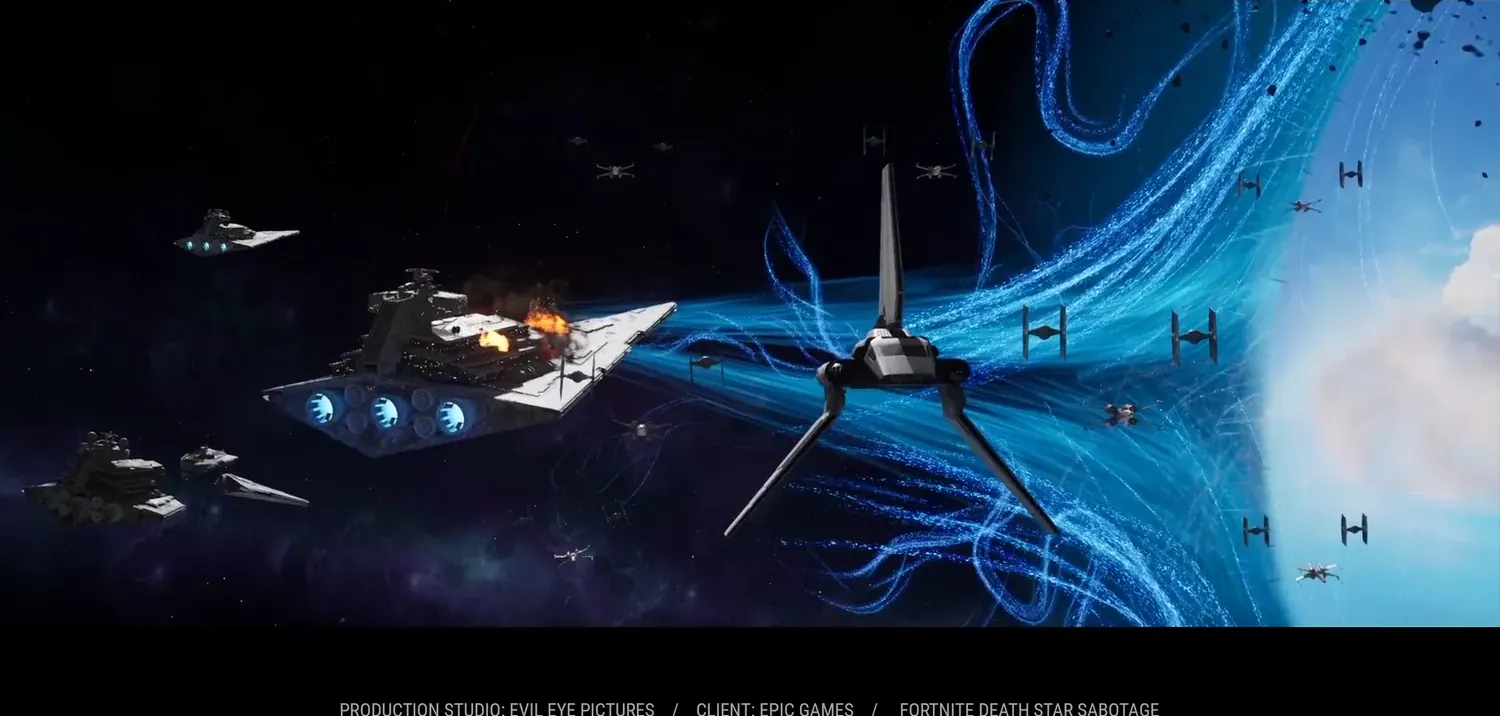 Death Star Sabotage in-game event, still 1