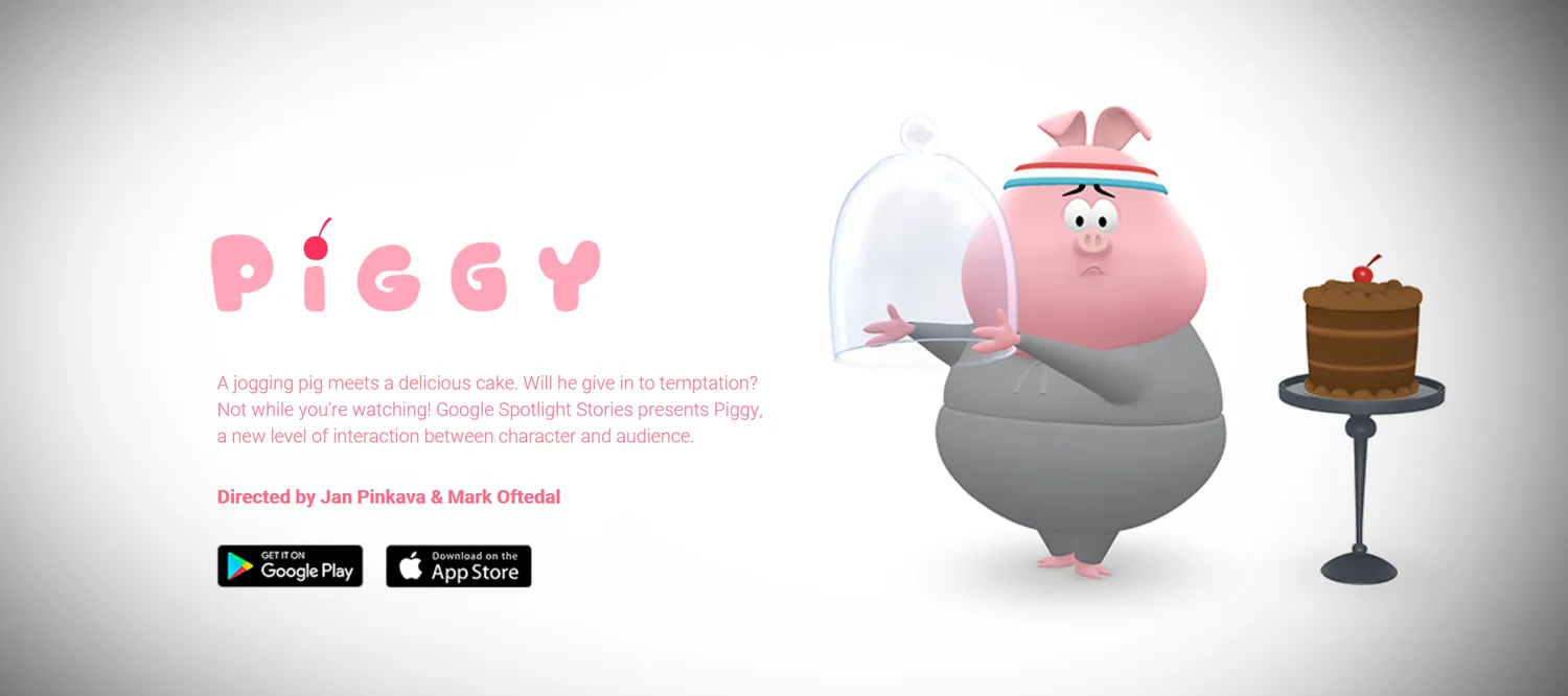 Piggy: real-time animation by Evil Eye Pictures