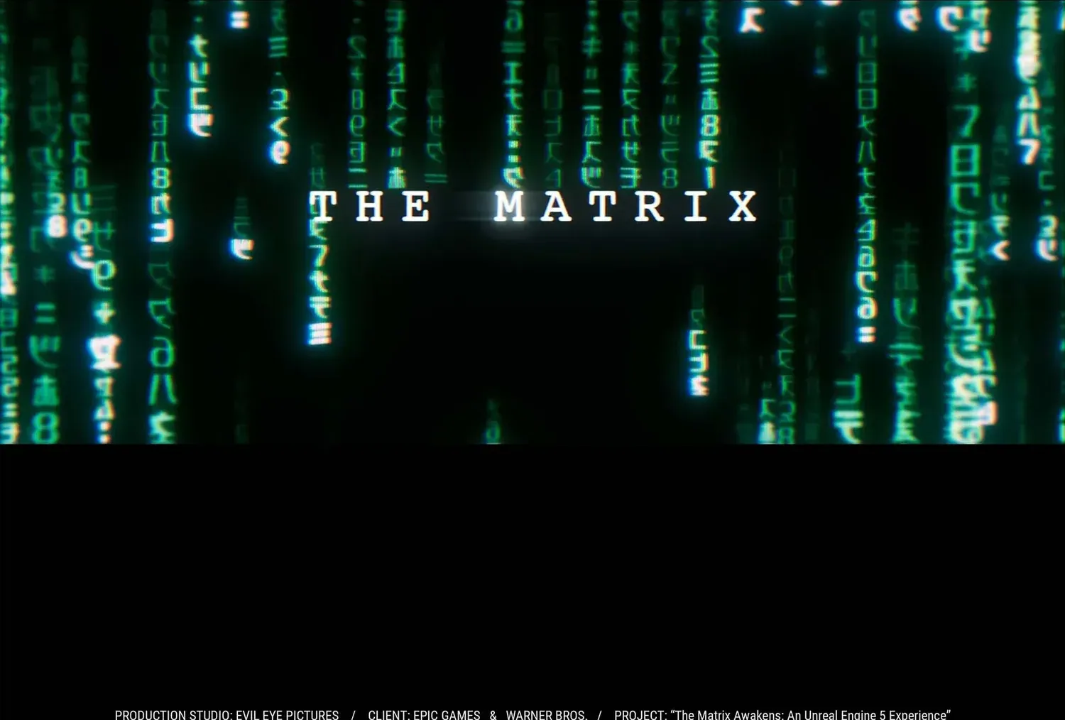 The Matrix Awakens: An Unreal Engine 5 Experience, still 1