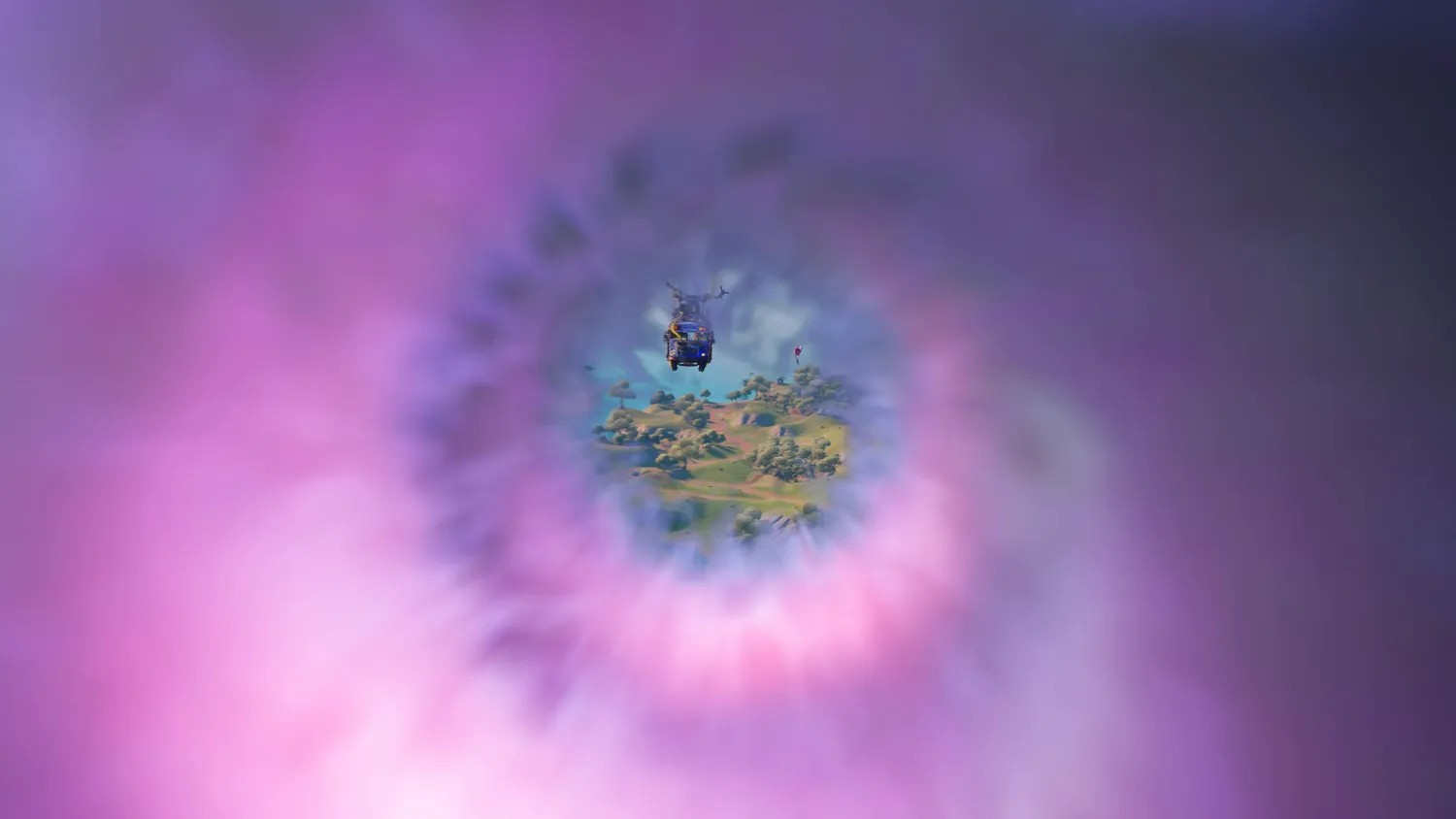 UE5 Fortnite Island flythrough, still 1